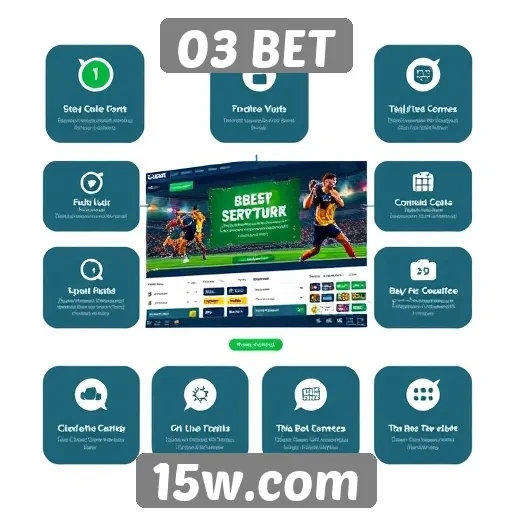 Características e funcionalidades do site 03 BET