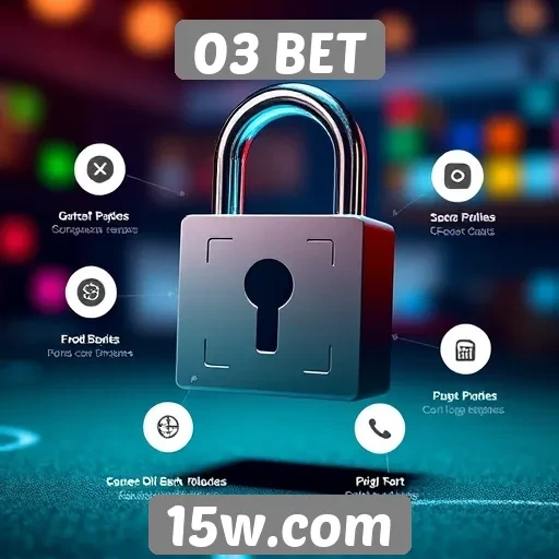 Recursos de segurança no site 03 BET